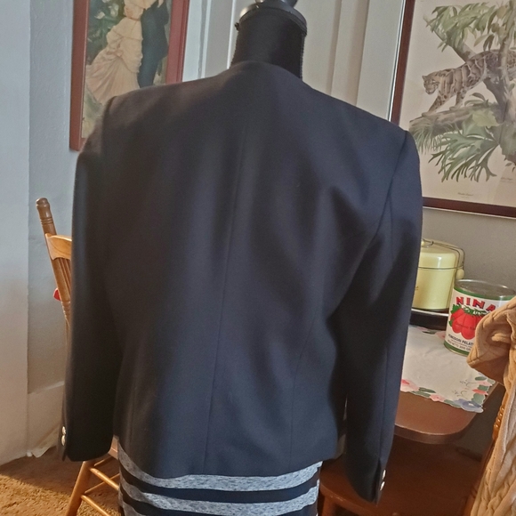 Vintage 90s Talbots Petites Wool Jacket 10 Petite - Picture 2 of 5